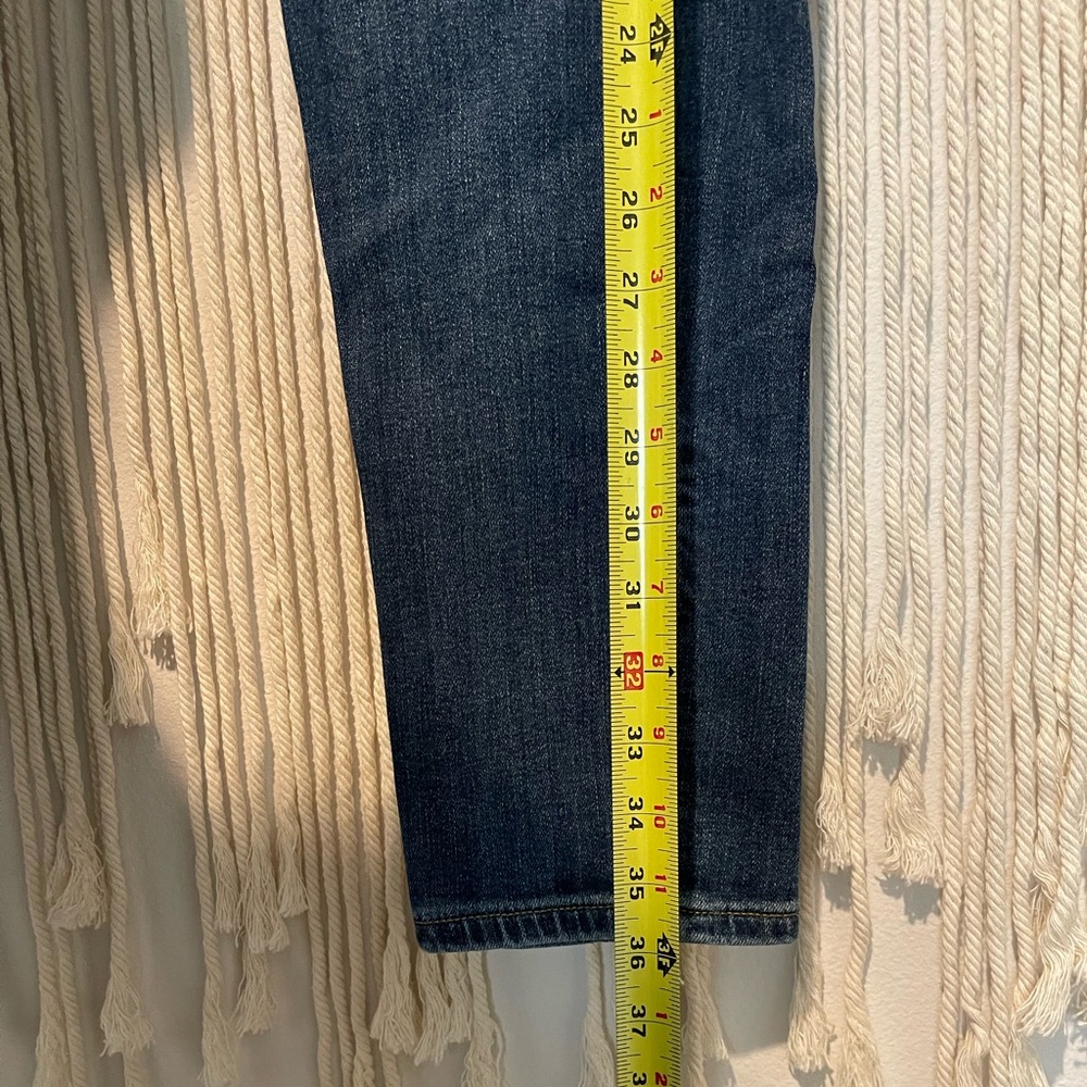 JCP Skinny Ankle High-Stretch Denim Jeans Sz 31/12 - Picture 3 of 8